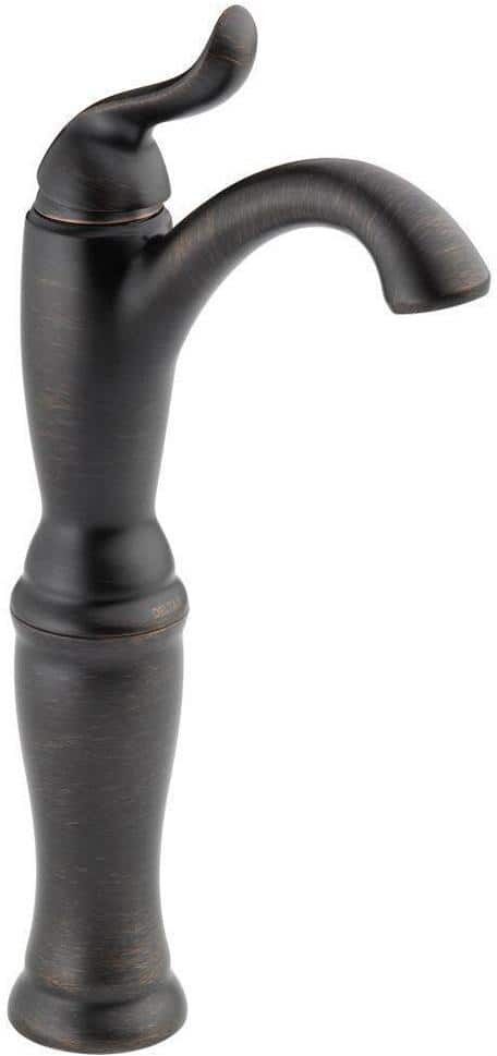 Delta Linden Single Hole Single-Handle Vessel Bathroom Faucet in Venetian Bronze