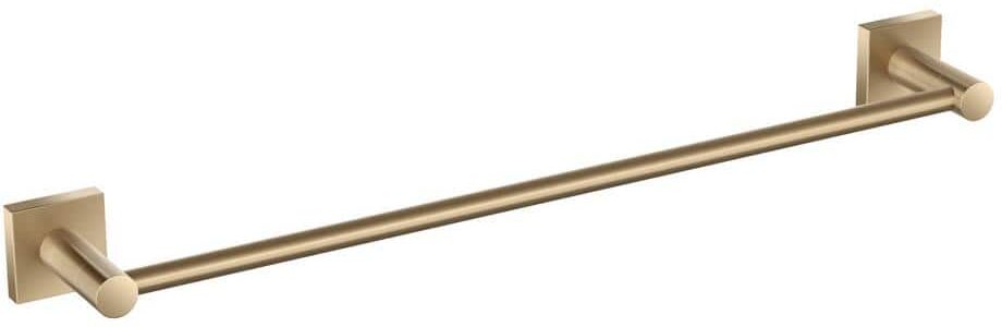 KRAUS Ventus 18-inch Bathroom Towel Bar Rack in Brushed Gold