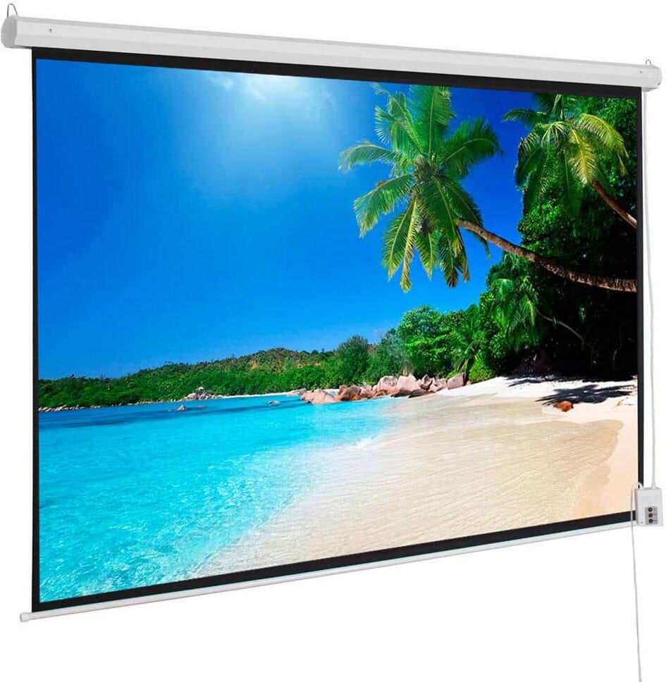 Winado 92 in. Electric Projection Screen