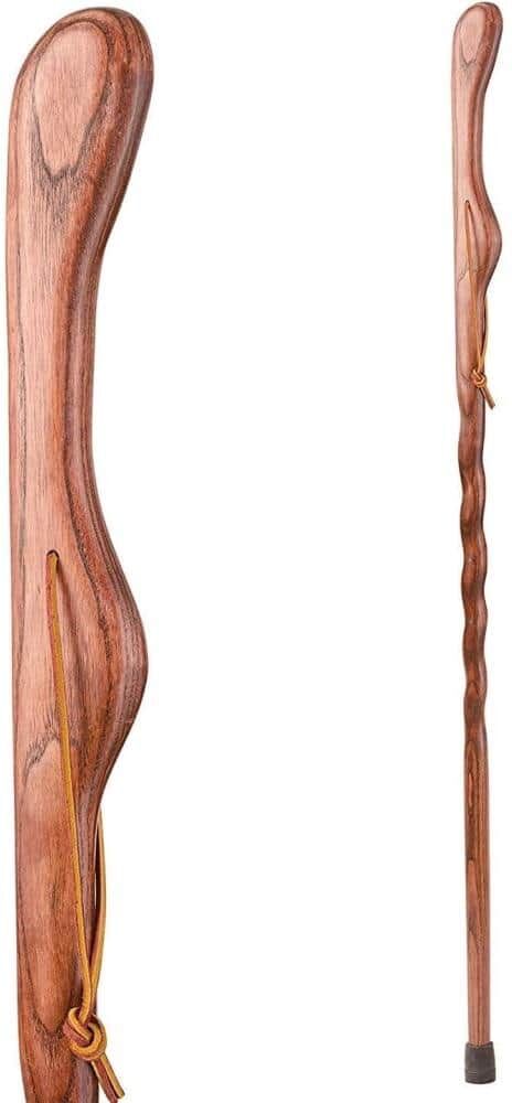 Brazos 48 in. Twisted Ash Hitchhiker Walking Stick