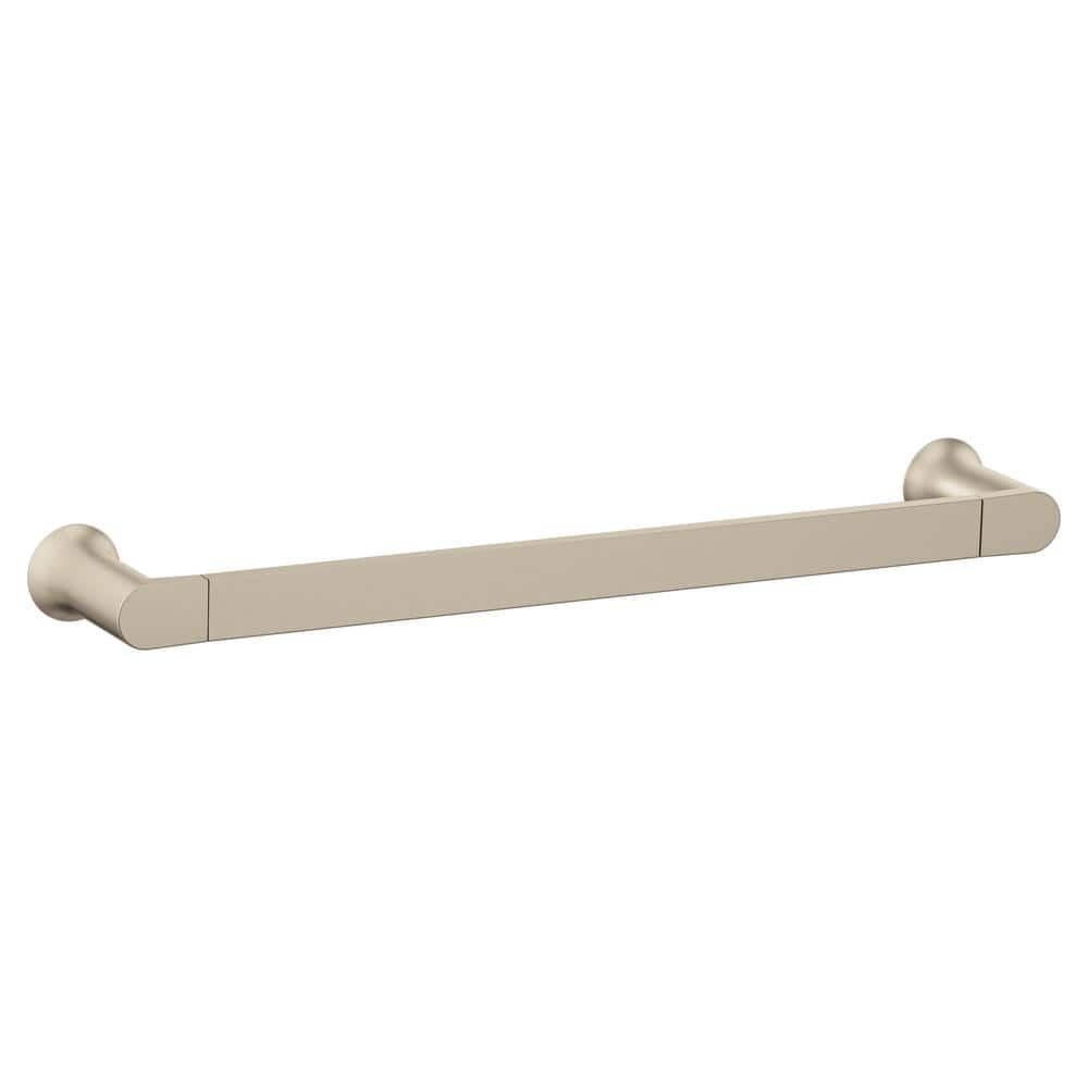 MOEN Genta LX 18 in. Towel Bar in Brushed Nickel