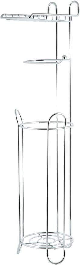 Bath Bliss Royal Toilet Paper Holder and Dispenser in Chrome