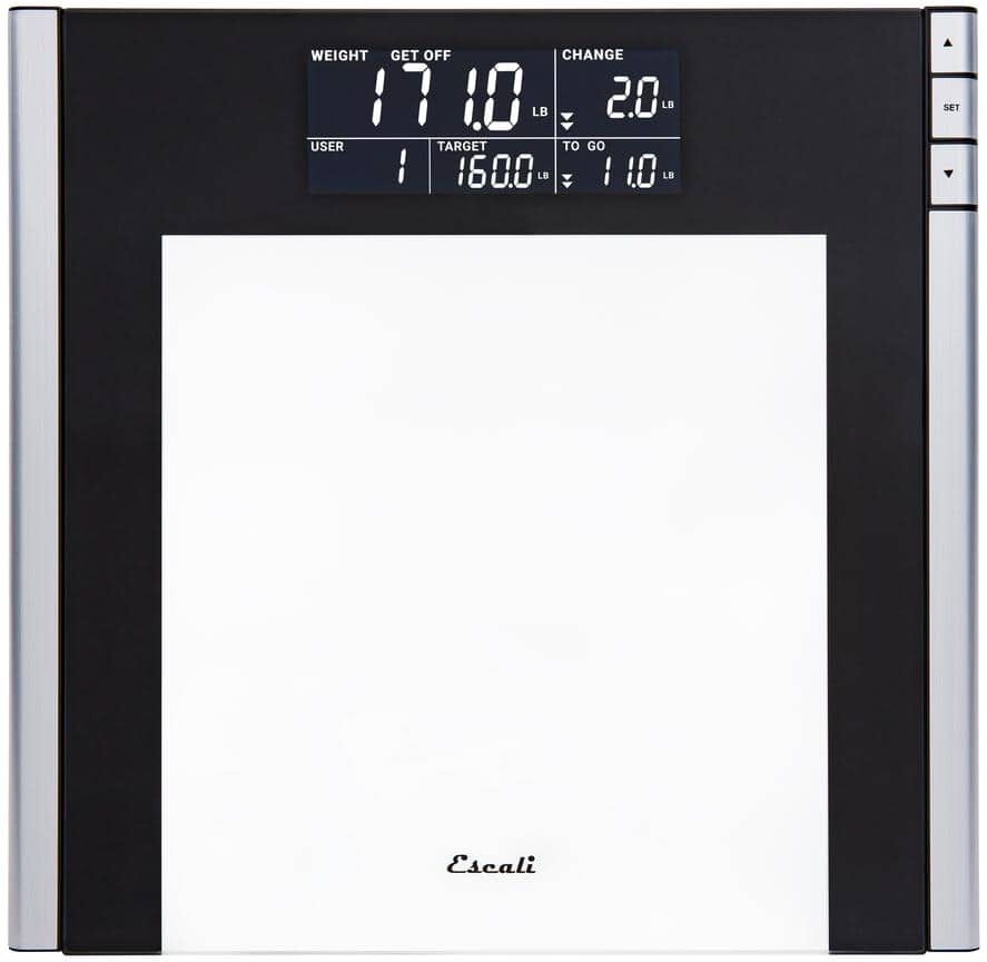 Escali Digital Track and Target Bathroom Scale