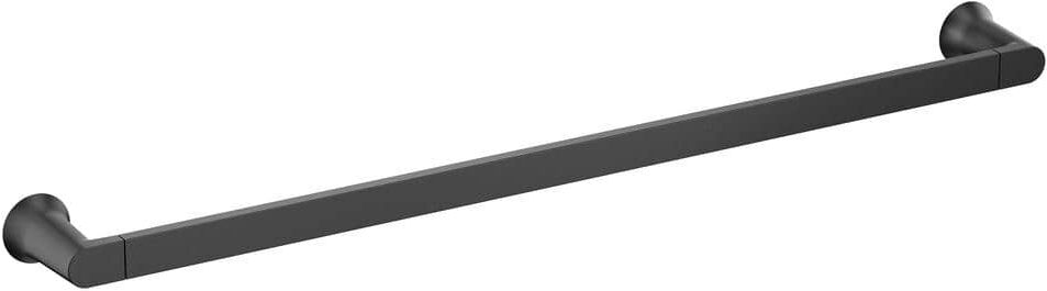 MOEN Genta 24 in. Towel Bar in Matte Black