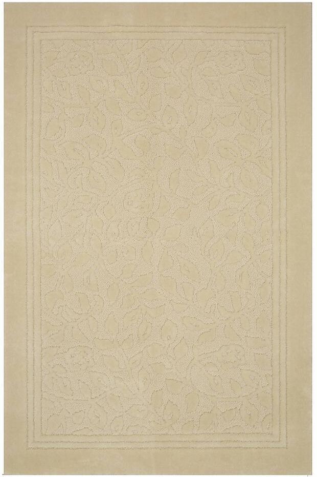 Mohawk Home Wellington 24 in. x 40 in. Nylon Machine Washable Bath Mat in Ivory