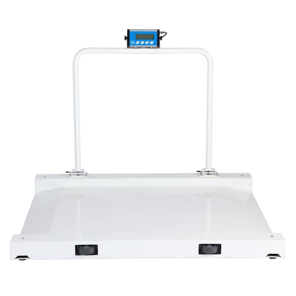 Vivacomfort 1000 lbs. Capacity Stainless Steel Medical Wheelchair LCD Digital Scale