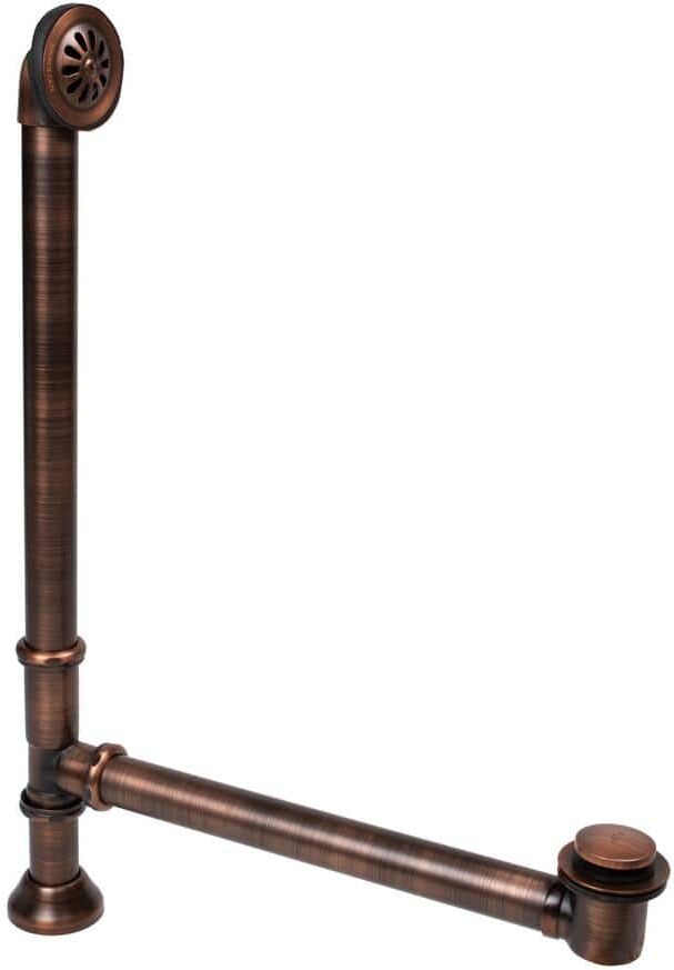 SINKOLOGY SinkSense 1.5 in. Pop-Up Bathtub Drain and Overflow Kit in Antique Copper