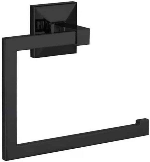 Dyconn Moreno Series Wall Mount Toilet Paper Holder in Black