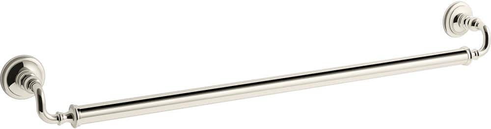 KOHLER Artifacts 36 in. Grab Bar in Vibrant Polished Nickel