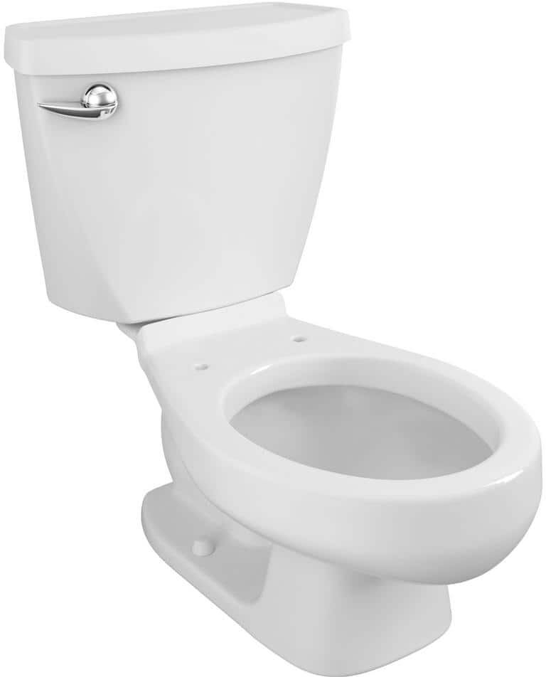 American Standard Baby Devoro FloWise 10 in. Rough-in 2-Piece 1.28 GPF Single Flush Round Toilet in White