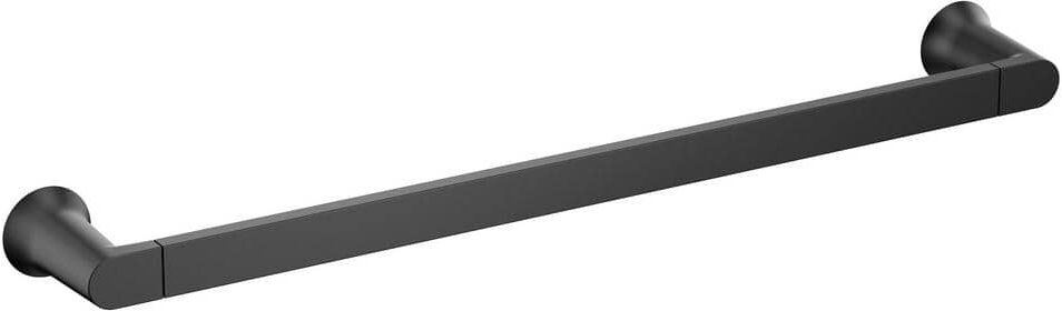 MOEN Genta 18 in. Towel Bar in Matte Black