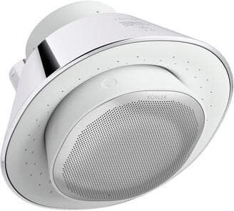 KOHLER Moxie 1.75 gpm Shower Head with Amazon Alexa-Enabled Waterproof Speaker Featuring Bluetooth Wireless Technology