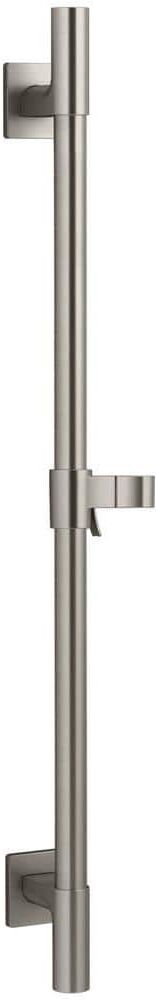 KOHLER Awaken 24 in. Deluxe Slide Bar in Vibrant Brushed Nickel