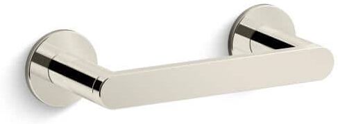 KOHLER Composed Wall Mounted Pivoting Toilet Paper Holder in Vibrant Polished Nickel