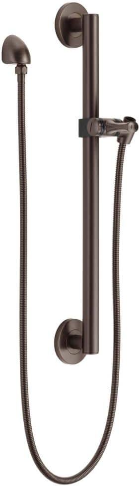 Delta 24 in. Adjustable Slide Bar for Handheld Showerheads in Venetian Bronze