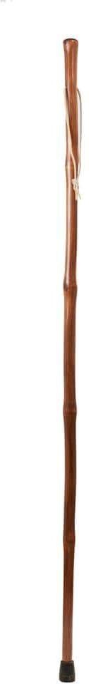 BRAZOS WALKING STICKS 48 in. Free Form Iron Bamboo Walking Stick in Red