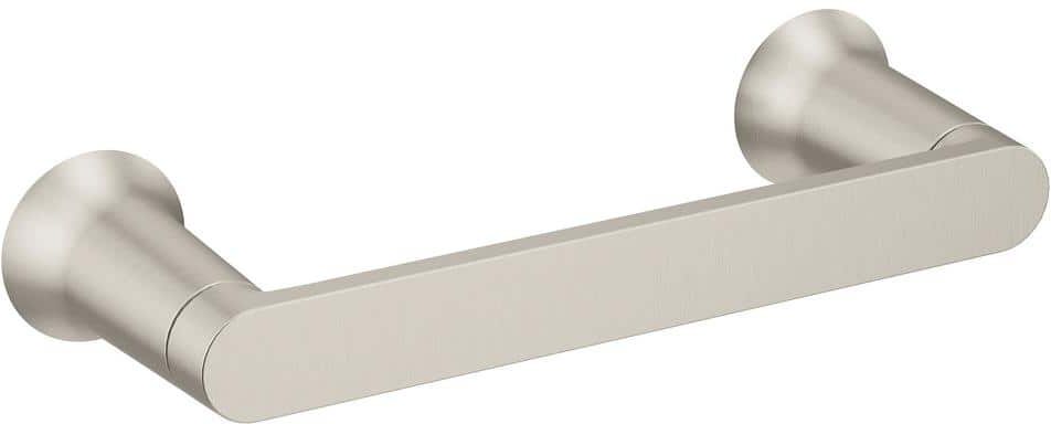 MOEN Wall Mounted Genta Pivoting Toilet Paper Holder in Brushed Nickel