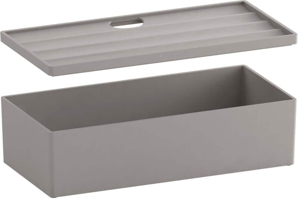 KOHLER Drawer Organizer with Lid in Mohair Grey