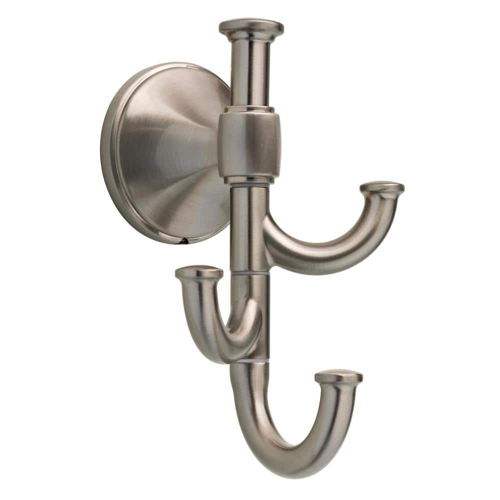 Delta Accolade Expandable Multi-Purpose Towel and Clothes Hook in Spotshield Brushed Nickel
