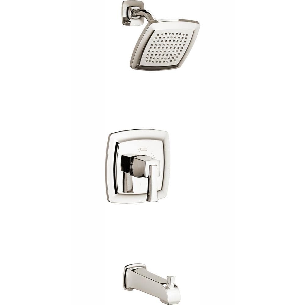 American Standard Townsend Water Saving Tub and Shower Faucet Trim Kit for Flash Rough-in Valves in Polished Nickel (Valve Not Included)