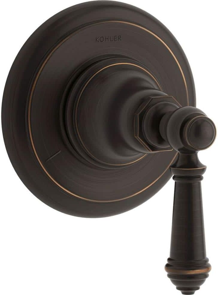 KOHLER Artifacts Lever 1-Handle Transfer Valve Trim Kit in Oil Rubbed Bronze (Valve Not Included)