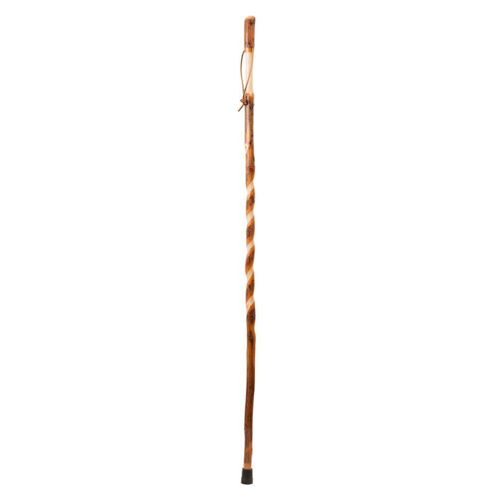 Brazos Walking Sticks 58 in. Twisted Hickory Walking Stick