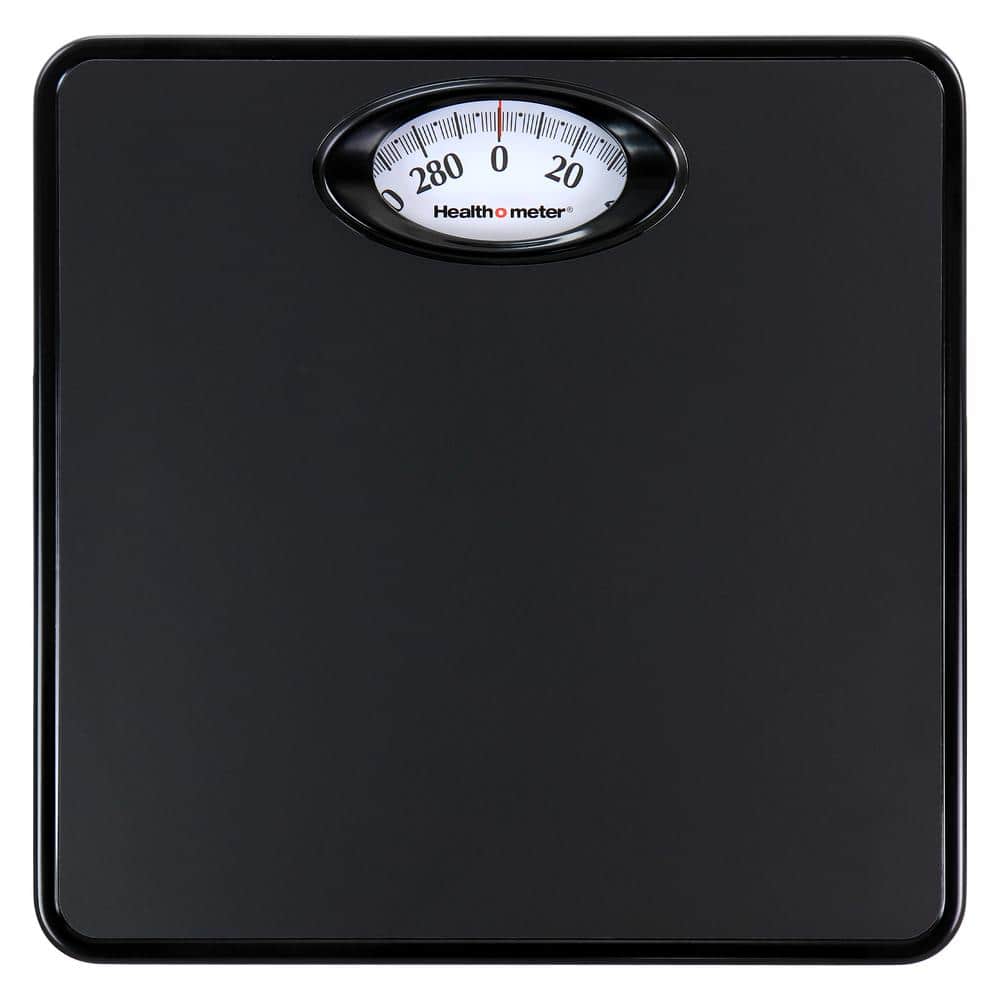 Health O Meter Compact Rotating Dial Scale in Black