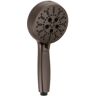 Delta 7-Spray Patterns 4.5 in. Wall Mount Handheld Shower Head 1.75 GPM with Cleaning Spray in Venetian Bronze