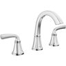 Delta Geist 8 in. Widespread Double-Handle Bathroom Faucet in Polished Chrome