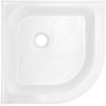 Swiss Madison Voltaire 32 in. x 32 in. Single Threshold, Center Drain Shower Base in White