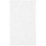 Madison Park Copula 24 in. x 40 in. White Chenille Chain Stitch 100% Cotton Rectangle Bath Rug