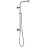 Delta Emerge Round Contemporary 26 in. Column Shower Bar in Lumicoat Stainless