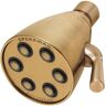 Speakman Icon 3-Spray Patterns with 2.5 GPM 2.8 in. Wall Mount Fixed Shower Head with Anystream Technology in Brushed Bronze