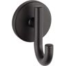 Delta Trinsic Single J-Hook Robe/Towel Hook in Matte Black