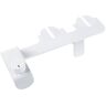 DEERVALLEY Non-Electric Toilet Bidet Attachment System with Dual Nozzles in White