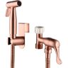 cadeninc Non-Electric Stainless Steel Handheld Bidet Attachment Toilet Sprayer for Toilet Bidet in Rose Gold