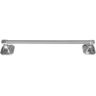 Paradise Bathworks Valhalla 18 in. Single Towel Bar in Satin Nickel