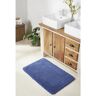 Better Trends Lilly Crochet Collection 24 in. x 40 in. Blue 100% Cotton Rectangle Bath Rug