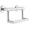 Delta Decor Assist Contemporary Toilet Paper Holder with Assist Bar in Chrome