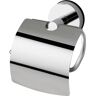 Transolid Cara Wall-Mount Toilet Paper Holder with Cover in Polished Chrome