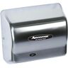 WORLD DRYER Advantage AD Automatic Hand Dryer, Adjustable Speed, Universal Voltage - Brushed Stainless Steel Cover