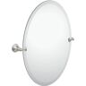 MOEN Glenshire 26 in. x 22 in. Frameless Pivoting Wall Mirror in Spot Resist Brushed Nickel