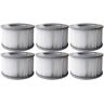 M SPA 1 Pack of Filter Cartridge Plus Set for MSpa Series of Inflatable Hot tub and Spas (comes with 6 Filters)