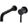 INSTER AIM Single Handle Wall Mounted Faucet for Bathroom Sink or Bathtub in Matte Black