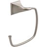 Delta Everly Wall Mount Square Open Towel Ring Bath Hardware Accessory in Brushed Nickel