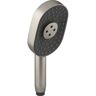 KOHLER Statement 3-Spray Patterns with 1.75 GPM 3.63 in. Wall Mount Handheld Shower Head in Vibrant Brushed Nickel