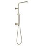 Delta Emerge Round Contemporary 18 in. Column Shower Bar in Lumicoat Polished Nickel