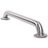 ARISTA 18 in. x 1-1/2 in. Concealed Screw Grab Bar in Brushed Stainless Steel