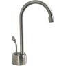 Westbrass 9 in. Velosah 1-Handle Hot Water Dispenser Faucet (Tank sold separately), Satin Nickel