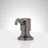 SIGNATURE HARDWARE Amberly Sink Mount Soap Dispenser in Gunmetal